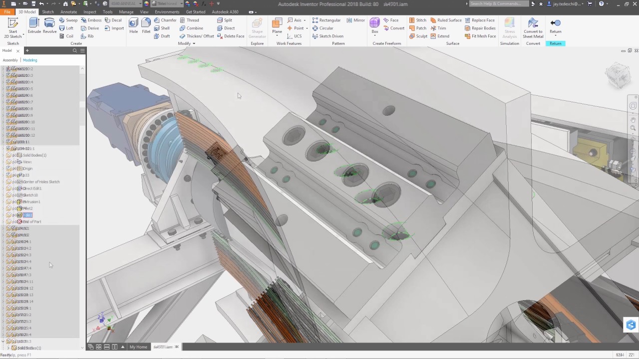 Diseña y produce todo tipo de piezas mecánicas en 2D y 3D gracias a Autodesk Inventor - México