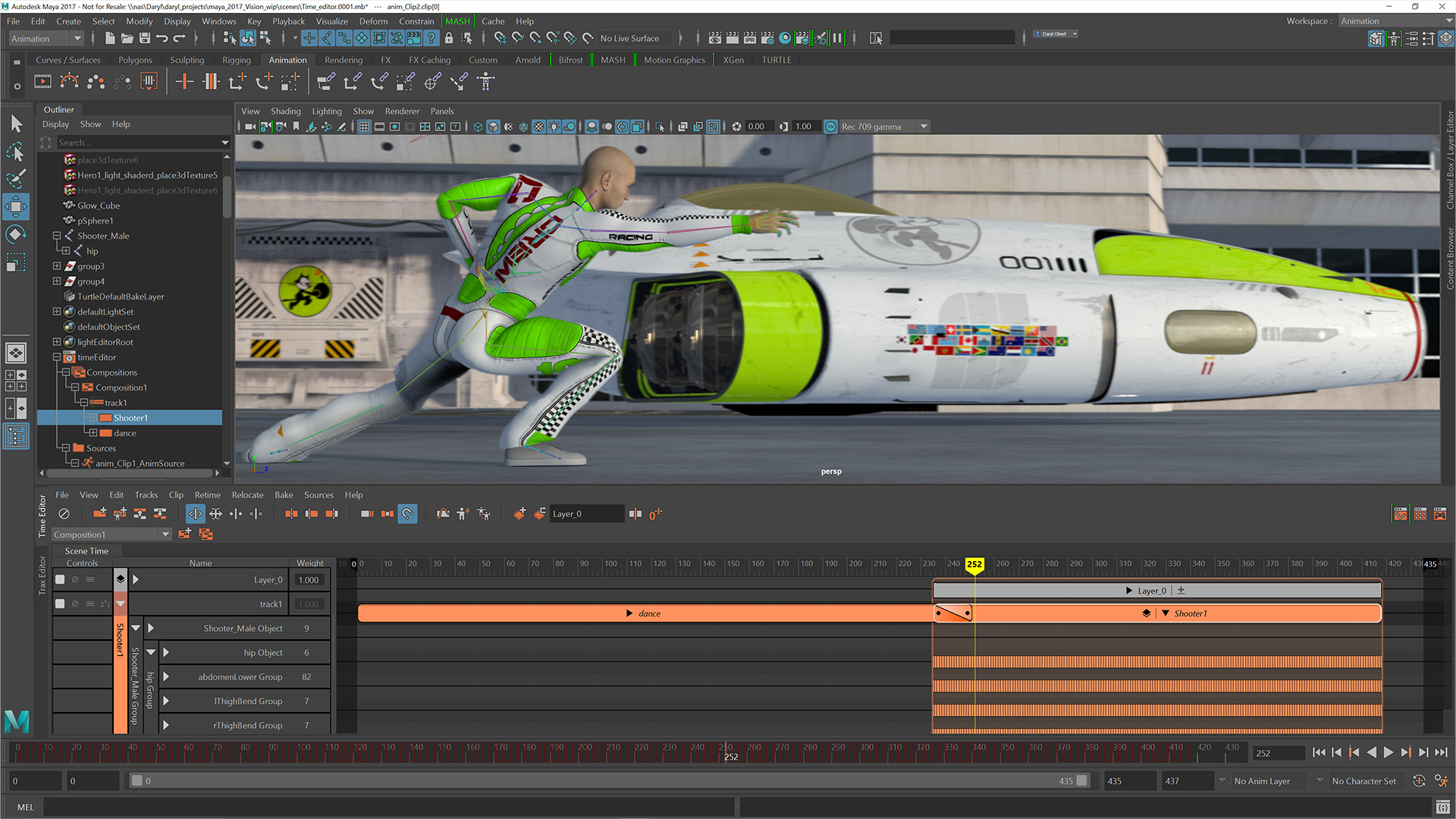 Modifica y organiza tus clips de trabajo con Autodesk Maya - México