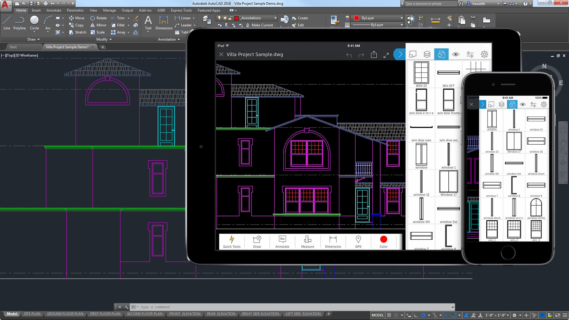 Crea y diseña planos profesionales en 2D en todo tipo de dispositivos móviles gracias a Autodesk Autocad 360 - México
