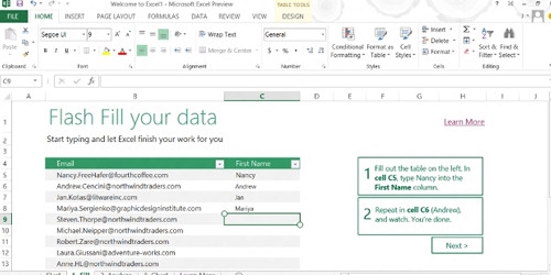 Personaliza las tablas y gráficos creadas en Microsoft Office Excel fácilmente - México