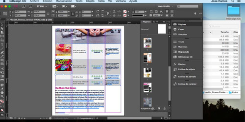 Compra Adobe InDesign - Asigna pictogramas y códigos HTML a tu página - México