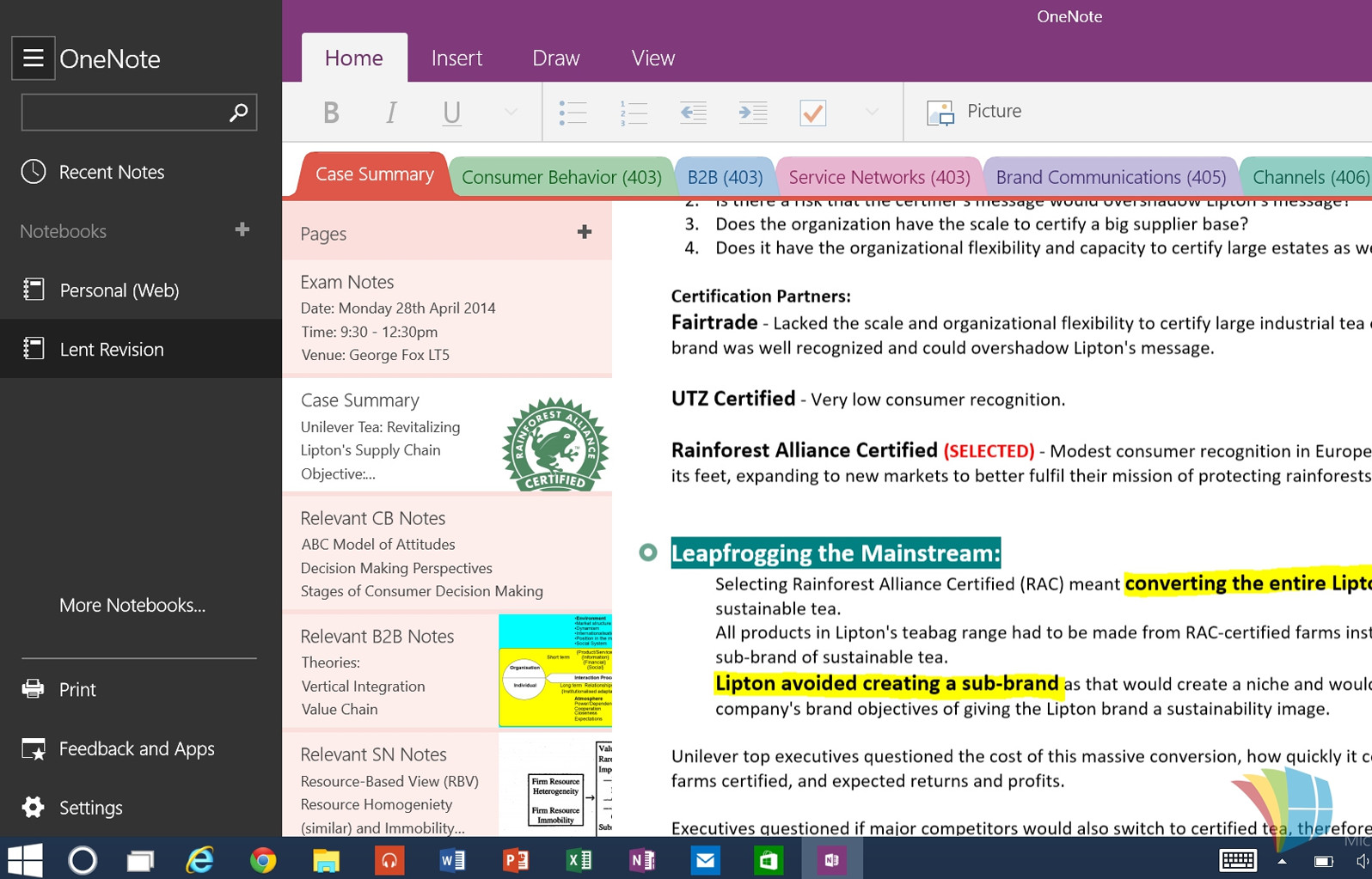 Crea notas con elementos multimedia para tu empresa con Microsoft Office OneNote - México