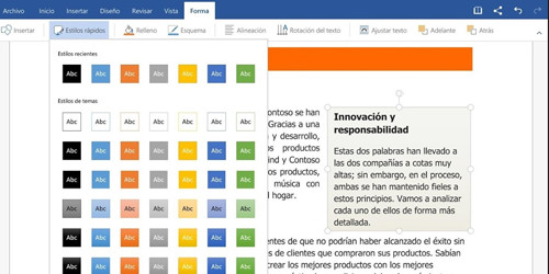 Cambia y personaliza las propiedades de tu texto en Microsoft Office Word - México